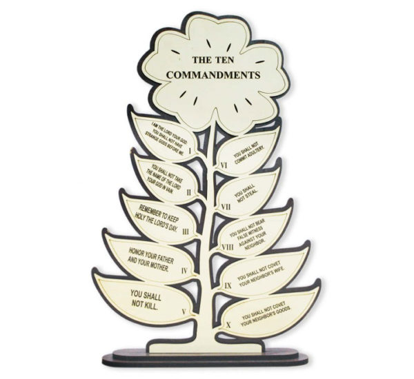 Plant Shape Ten Commandments