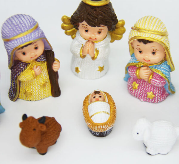 2.5 Inch Children Nativity Set